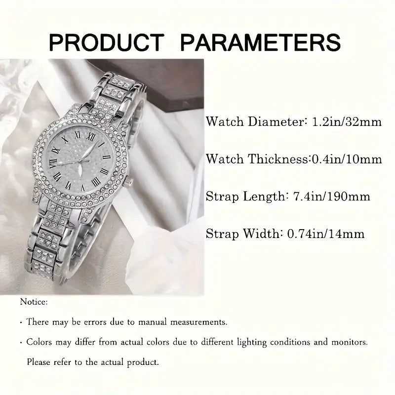 6pcs Luxury Fashion Women'S Jewelry Set
